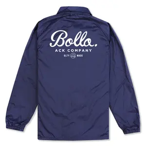 INSIGNIA COACHES JACKET - NAVY