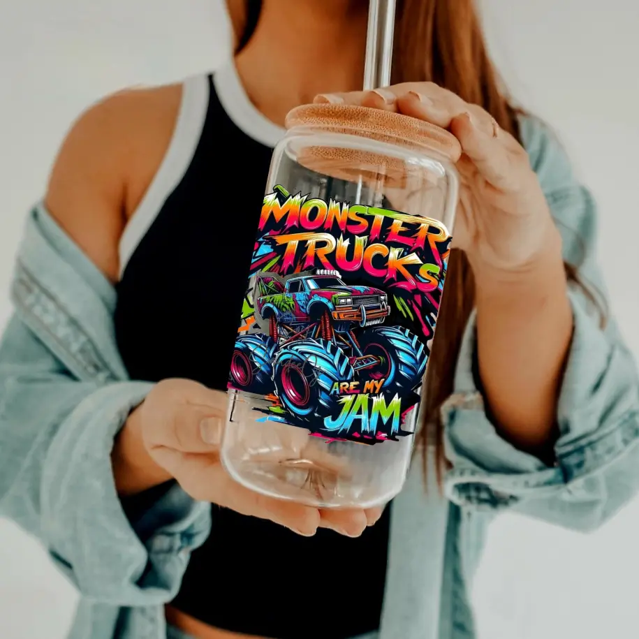 Monster Truck - UVDTF Decal for cups/hard surfaces sticker