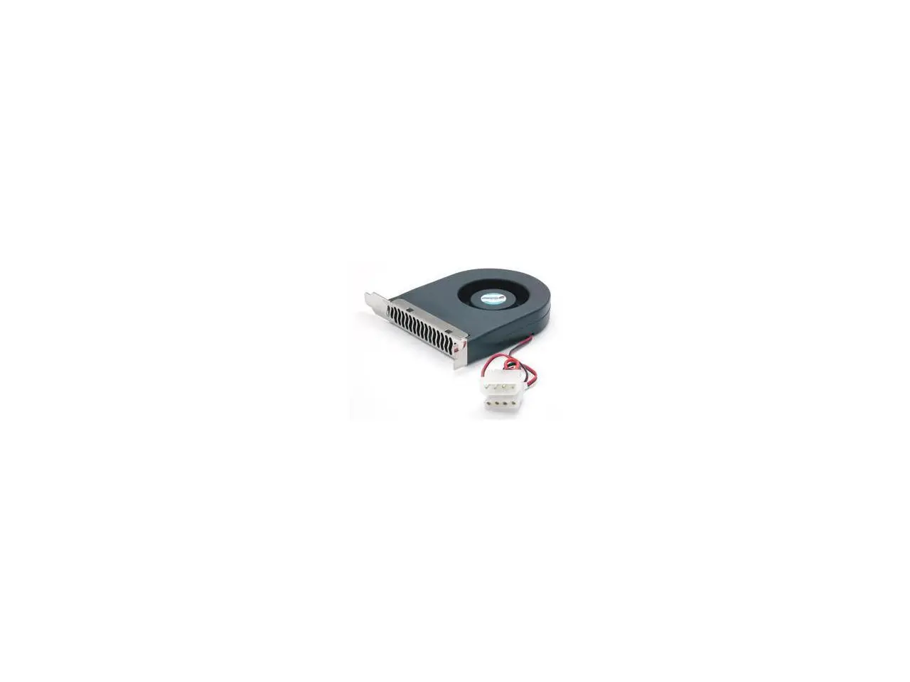 StarTech.com Expansion Slot Rear Exhaust Cooling Fan with LP4 Connector FANCASE (Black)