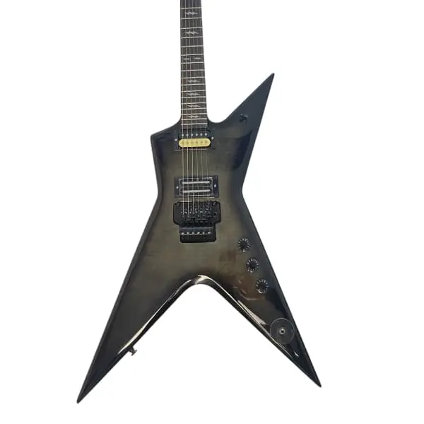 OEM Dimebag  Stealth Electric Guitar Olive Green Flame Maple Veneer Floydrose vibrato