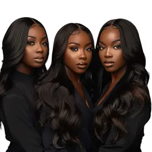 Glueless Body Wave Wig Transparent Frontal Wig 180 Density - Adjustable Combs & Straps, 180% Density, Glueless Design, Smooth Feel, Easy Maintenance