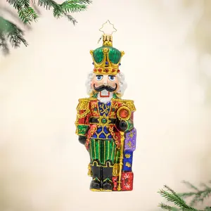 Christopher Radko Yuletide Sentinel Nutcracker Collectible Christmas Ornament