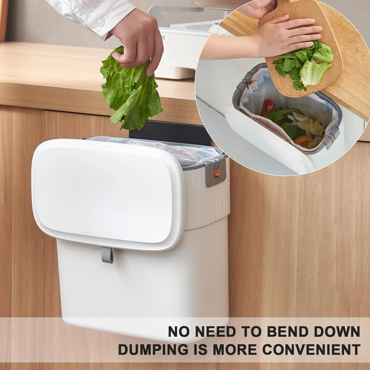 Hanging Trash Can with Lid 2.5 Gallon Kitchen Compost Bin for Under Sink, Plastic Wall-Mounted Garbage Can, Small Kitchen Trash Bin, Small Trash Can with Lid for Cupboard Countertop Cabinet Round Super Large Sticky Mouse Trap Pack work boot