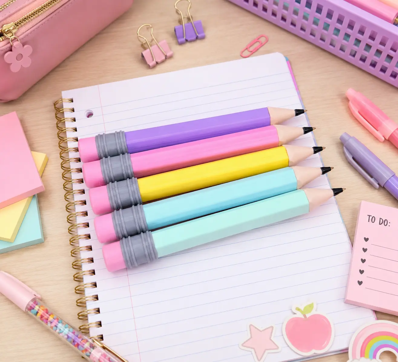 Jumbo Pencil Pen (Add Name)