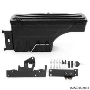 Truck Bed Storage Box Toolbox Passenger Side RH Fit For Toyota Tacoma 05-20 Upgraded Version