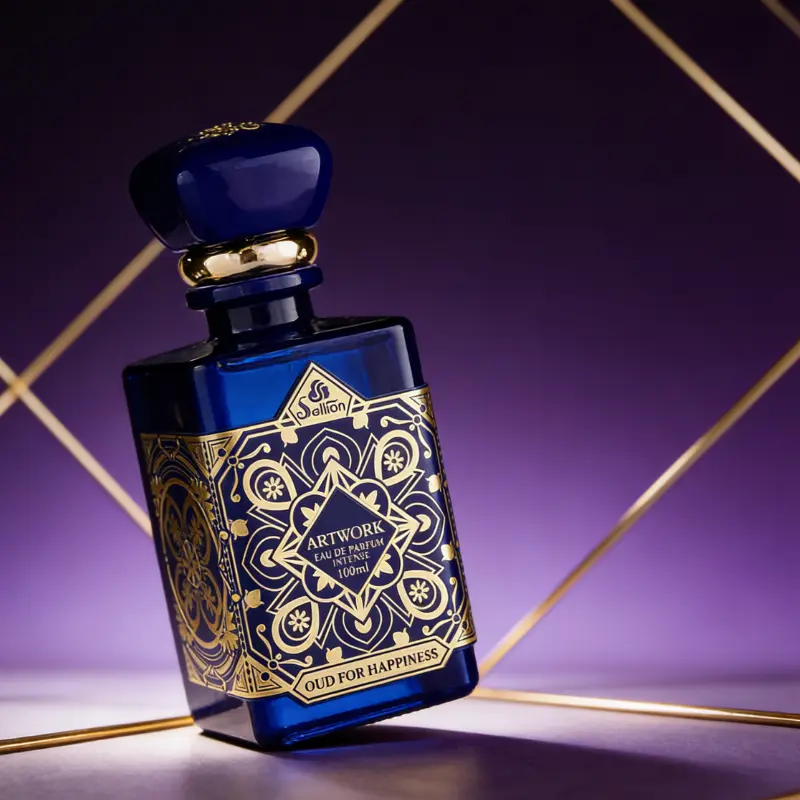 THIS OUD PERFUME SMELLS LIKE HAPPINESS IN A BOTTLE  (That Blue + Gold Vibe Hits DIFFERENT)