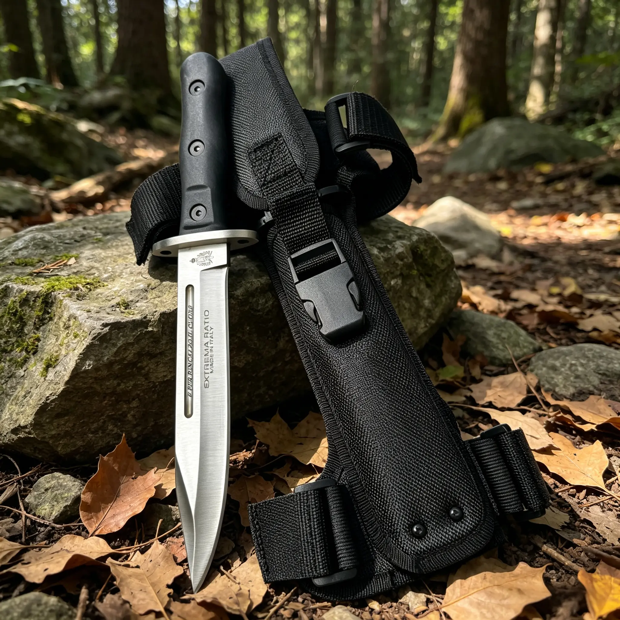 High Carbon Steel Outdoor Camping Knife with Wooden Handle, Multi-Use Knives for Camping & Hiking, Travel Essential, Ideal Gift for Men