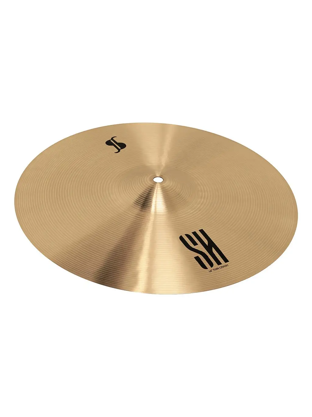212 MAIN Stagg 15031 14 in. SH Thin Crash Drum Cymbal - B20 Bronze, Metallic Finish, Affordable Percussion Instrument for Schools, Hobbyists