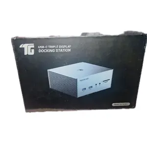 TG USB-C Triple Display Docking Station Model TE-DC001 Efficient Connectivity Compact Design User-Friendly Versatile Use for Home Office Travel