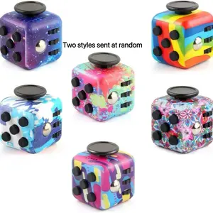 Small Action Cube Toy Set, Fidget Cube, Ideal for Adults & Kids, Multi-Surface Sensory Anxiety Relief, Perfect for Adhd, Ocd, Autism, Stress Management
