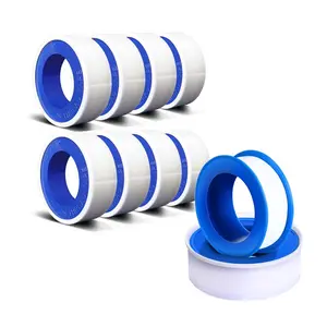 Teflon Professional Grade Pipe Tape, 10 Rolls PTFE Plumbers Thread Flex Seal Tape for  Sealing Plumbing, Air and Hydraulic Systems, 1/2 X 394 Inches