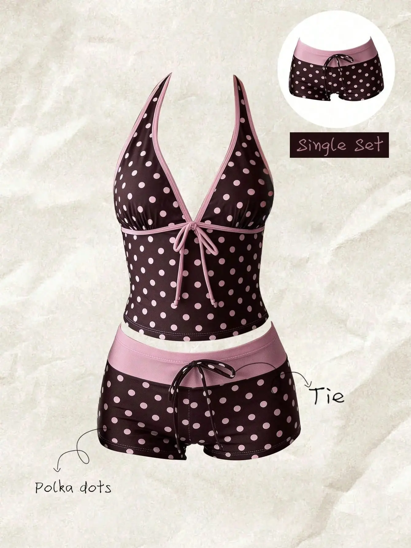 2026 New Sexy Polka-Dot Two-Piece Bikini for Women 2026 New Sexy Polka-Dot Two-Piece Bikini for Women