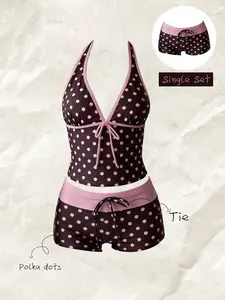 2026 New Sexy Polka-Dot Two-Piece Bikini for Women