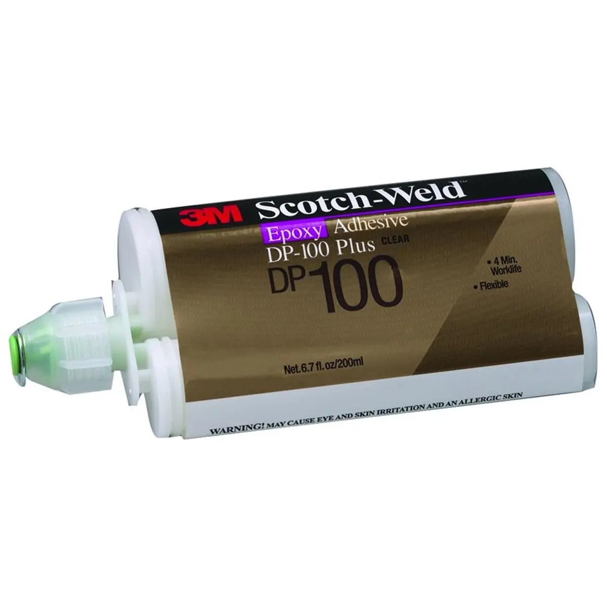 212 MAIN 3M Industrial 405-021200-87195 Scotch-Weld Epoxy Adhesive, dp100 plus, Clear