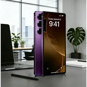 S25 Ultra Unlocked 5G Smartphone, 12GB+512GB, 6800mAh Battery, Fast Charging Capability, Android 14 System, 108MP+48MP Camera, Face & Fingerprint Unlock | Dual SIM | Autofocus | Built-in Pen | Card Port