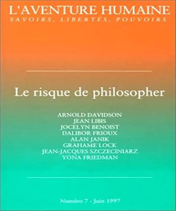 USED-Aventure humaine n.7 1997 risque phi: 7 by unknown author (Paperback)