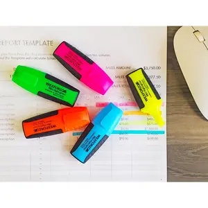 Wexford Mini Highlighter Marker with Grip (Set of 5)