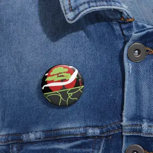 Custom Made -Bonz Tree - Pin Buttons 1.25 - 3 inches