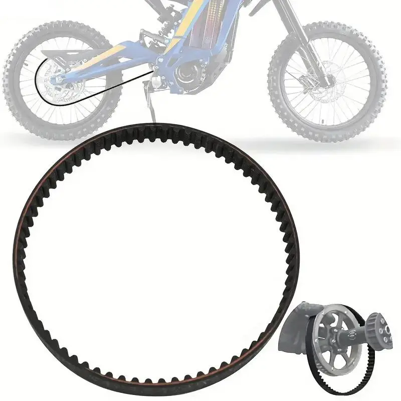 Surron Drive Belt Rubber Electric Dirt Bike Drive Belt for Sur-Ron 560-8M Performance Oil and Heat Resistant Durability Flexibility