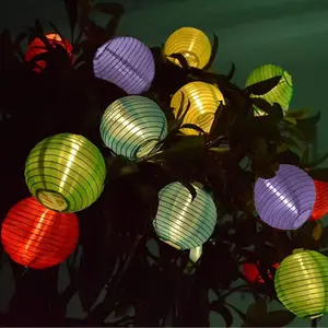 Solar Lantern String Lights  Outdoor Indoor Decorative-String Lights Multicolor for Patio Garden Wedding Party Camping Bedroom Decor