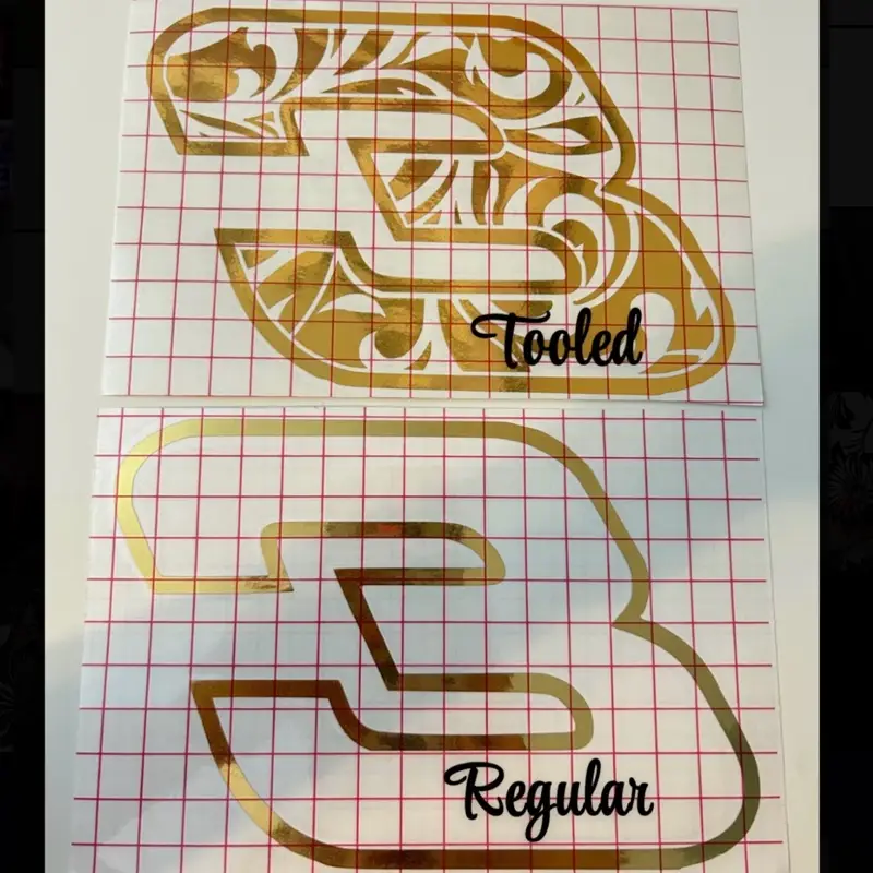 NASCAR DALE NUMBER 3 DECAL FOR TRUCKS CARS AND MORE (TOOLED VERSION NOW AVAILABLE!)