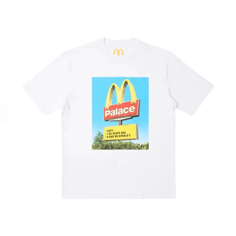 Palace x McDonald's Sign T-shirt White (men) by StockX