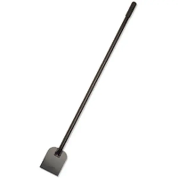 Sidewalk Scraper with 11 Gauge Blade, 6 Inch Wide, Fully Welded Construction, Long Steel Handle