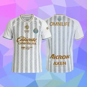 25 26 Chivas de Guadalajara Mexico LIGAMX White Special Edition Short Sleeve Jersey Breathable