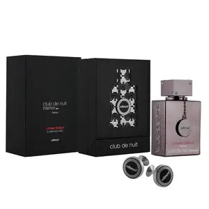 Armaf Perfume Club De Nuit Intense Men's 2024 Limited Edition, 3.6 FL.OZ Eau De Parfum, New Packaging with Cufflinks