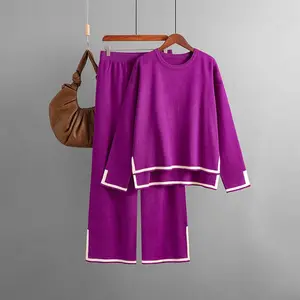 Giana Pant Sets: Purple / One Size