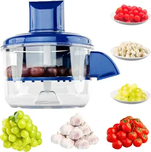 Automatic Grape Peeler Machine, Electric Garlic and Cherry Tomato Peeler, Cordless Fruit Skin Remover for Small Produce, Easy Peeling Kitchen Tool