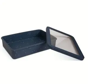 9 x 13 Silicone Baking Dish & Lid Set - Atlantic Blue