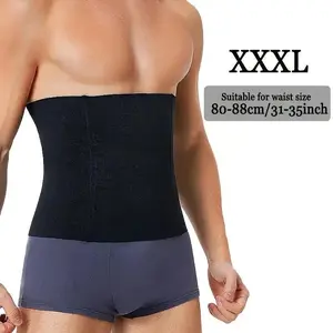 Men's Abdominal Support Belt That Is Skin-Friendly, Breathable, And Features a Double-Layer Seamless Design for Wrapping Support