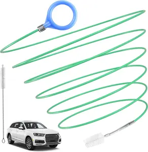 Car Sunroof Drain Cleaning Brush – 120 Inch Flexible Pipe Cleaner Tool for Drain Holes, Tubes, Sewers & Auto Maintenance