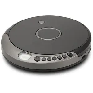 GPX PCB319B Bluetooth Wireless Personal CD Player -(Black/Silver)