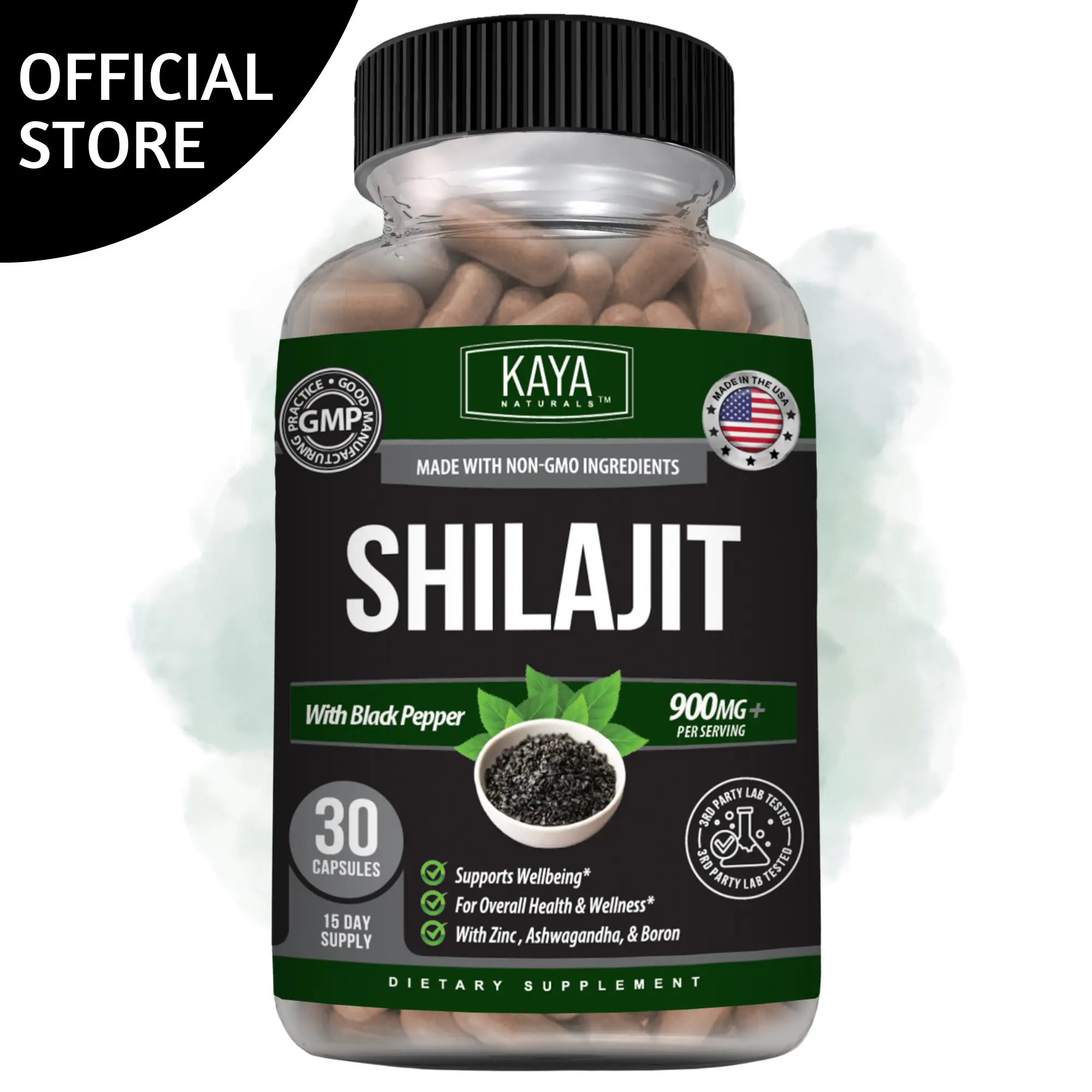 Kaya Naturals - Shilajit | Daily Wellness Supplement | Mineral-Rich Formula