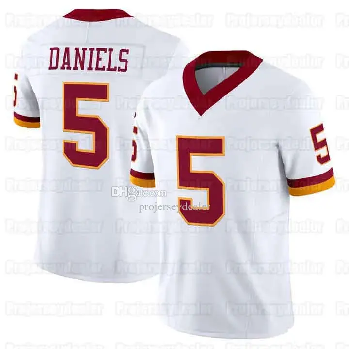 Jayden Daniels Washington Commanders Football Jerseys - Terry McLaurin, Bobby Wagner, Mike Sainristil, DaRon Payne Styles