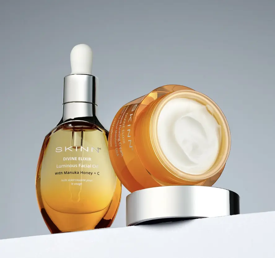 SKINN Cosmetics: The Glow & Firm Duo | Mini Luminous Oil + Luminous Cream