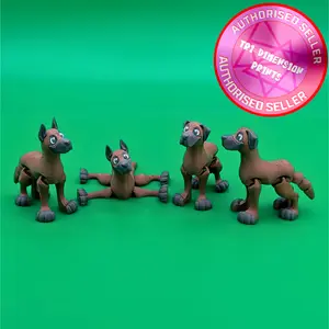 Great Dane miniature dog figurine