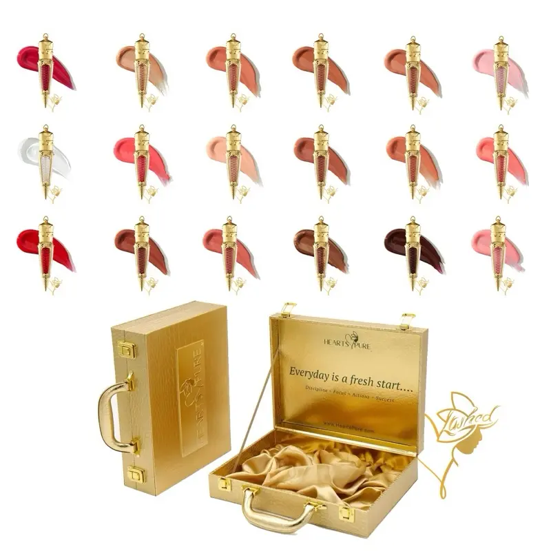 Full Silver Collection 18 Colors and Case - Glamorous Product Design with 18 Vibrant Shades in Elegant Packaging for a Dose of Glam