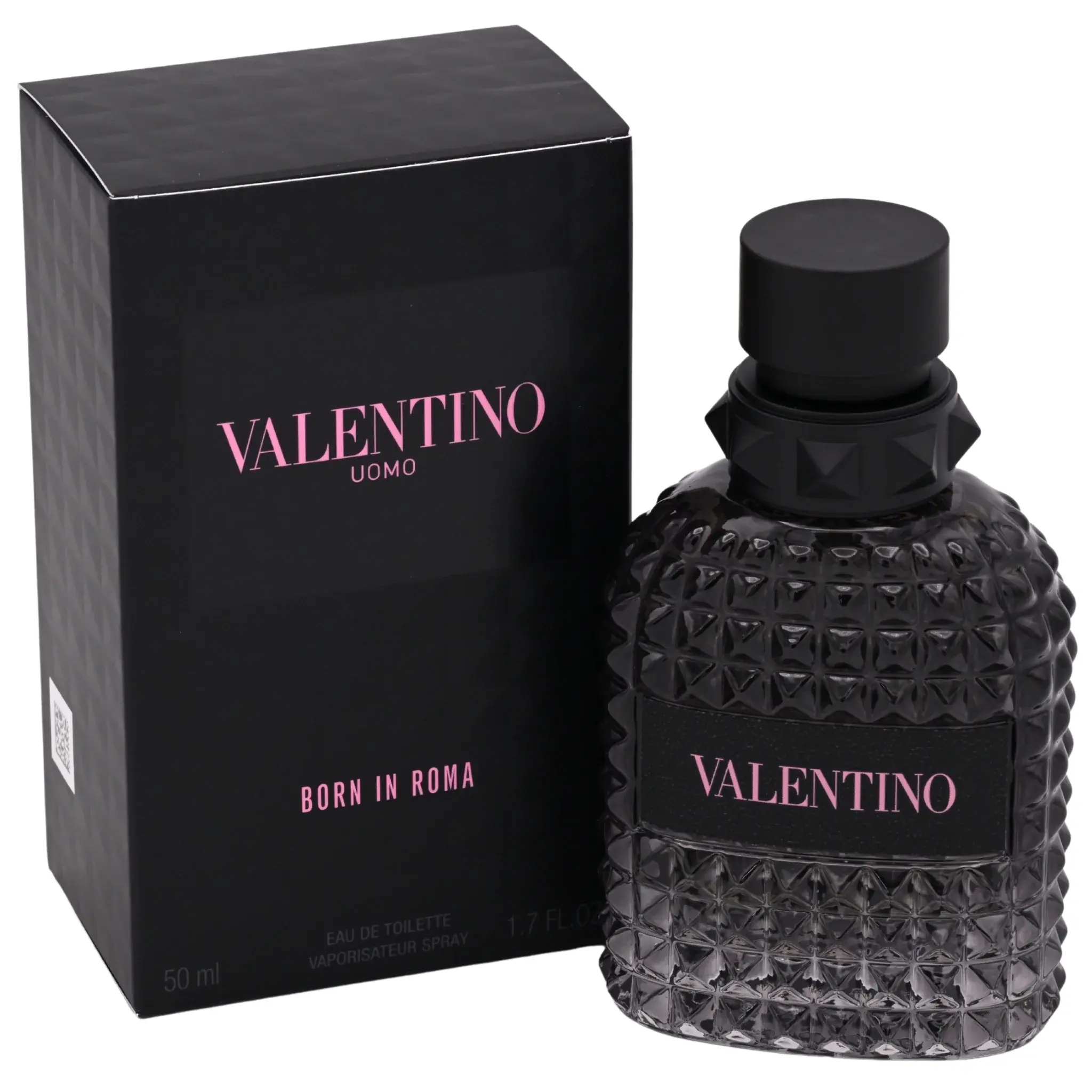 Valentino Uomo Born in Roma Eau de Toilette (EDT) Spray for Men, 1.7 oz (50 ml bottle), Bold Aroma, Everyday Wear, New Retail Box, Spray Form