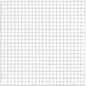 2PCS Fish Tank Dividers Lid, Aquarium Grid Bottom Isolation Tray Board, Plastic Egg Crate