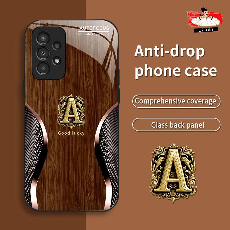 Suitable for [Galaxy A13 4g] New retro letter mobile phone case simple explosion-proof mobile phone case affordable anti-fall anti-fingerprint 995