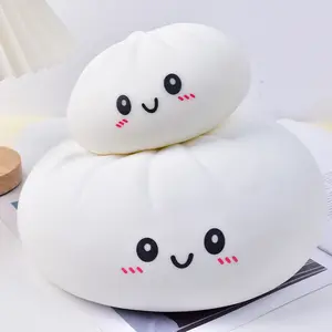 Giant Glitter Rainbow Dumpling Squishy | Ultra Soft Slow Rebound Fidget Toy, Anxiety Relief Decompression Gift for Kids & Adults