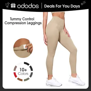 ODODOS Women's ODLIFT Compression Leggings, 25"/28" High-Waist Sports Bottoms for Yoga Workouts summerwins