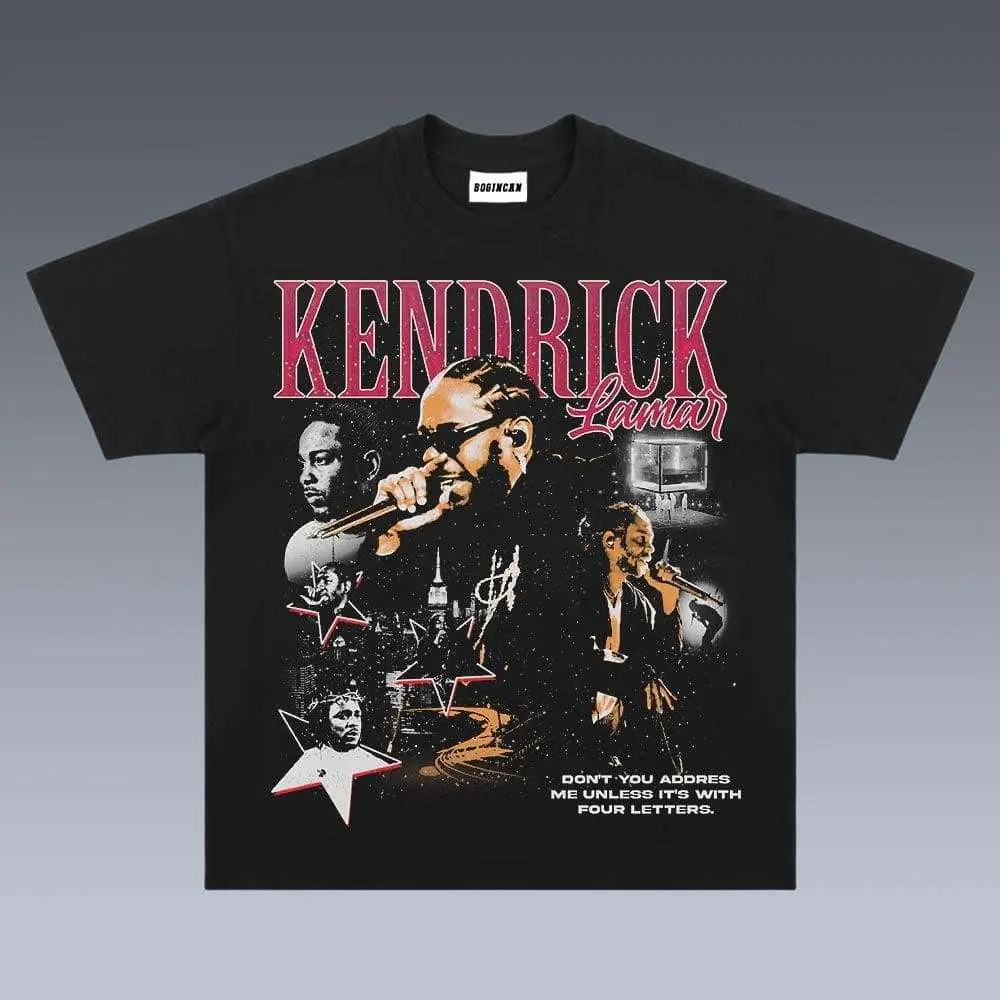 Keendrick L@mar H1 Tee T-shirt Vintage Rap Hip Hop Music Unisex T-shirt Creewneeck Madee Using 100% Us Cotton & Printeed In Thee Usa