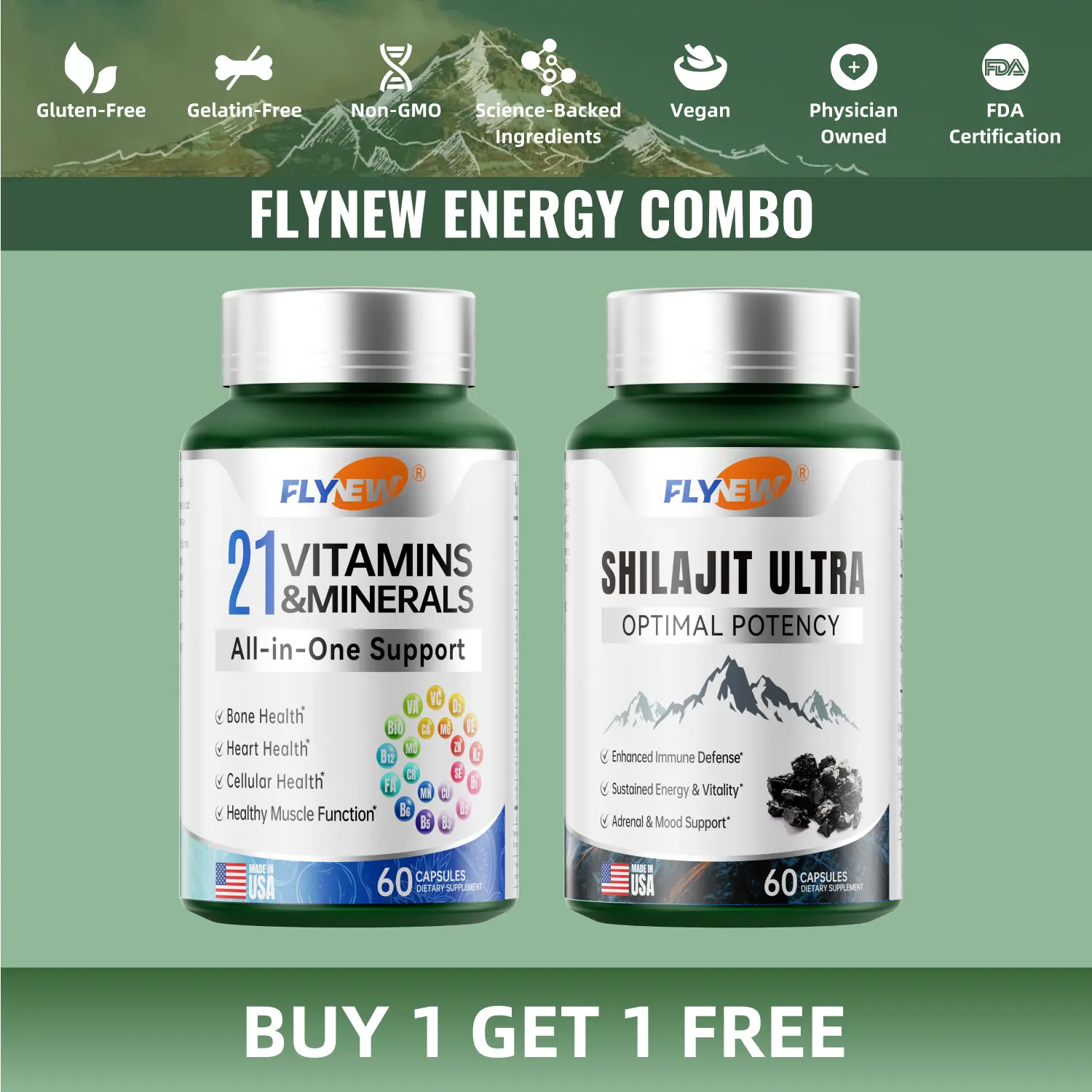Shilajit Ultra Vitamins & Mineral Complex