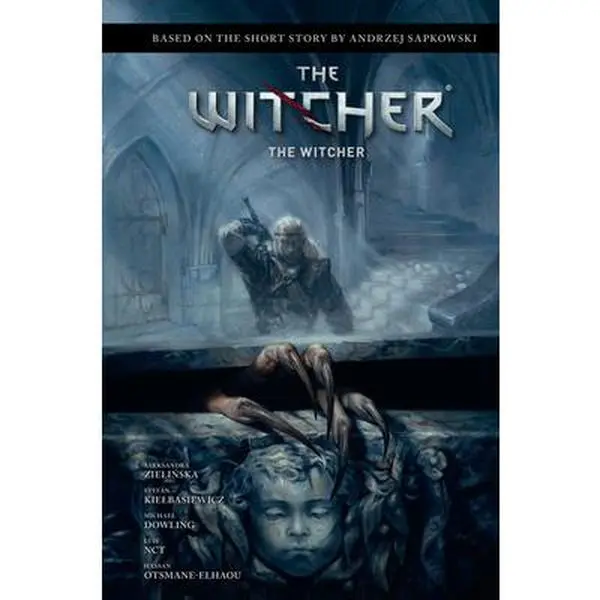 The Witcher Hardcover Book by Andrzej Sapkowski, Based on Short Story "The Last Wish", Dark Horse Books English Edition for Fantasy Lovers