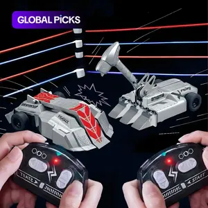 Robot Wars 2-Player Battle Tank RC Car Set, Hot Toys Remote Control Tank, 2-Pack Collision Toy Cars, Family Tabletop Game, Parent-Child Interactive Toy, Suitable for 3+ Years Old #GLOBAL PICKS