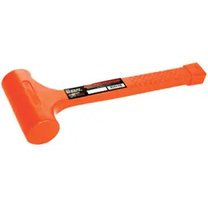 212 MAIN Wilmar PMM7232 32 Oz. Hi-Viz Dead Blow Hammer, Hand Tools, DIY Tools